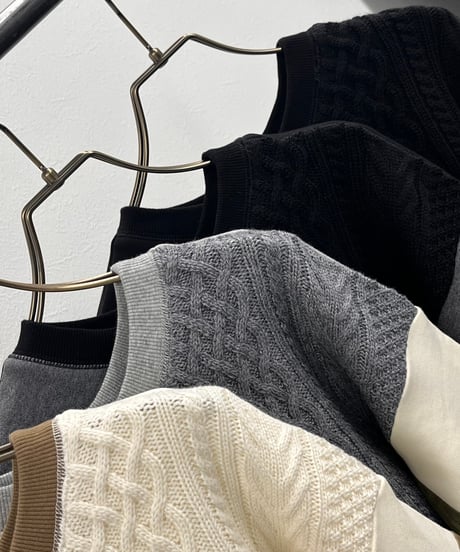 【R2403-DNP725】Docking knit (1740831)