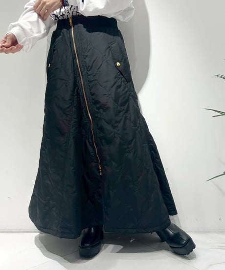 【R2503-RQS880】 Reversible quilted skirt（1741001）