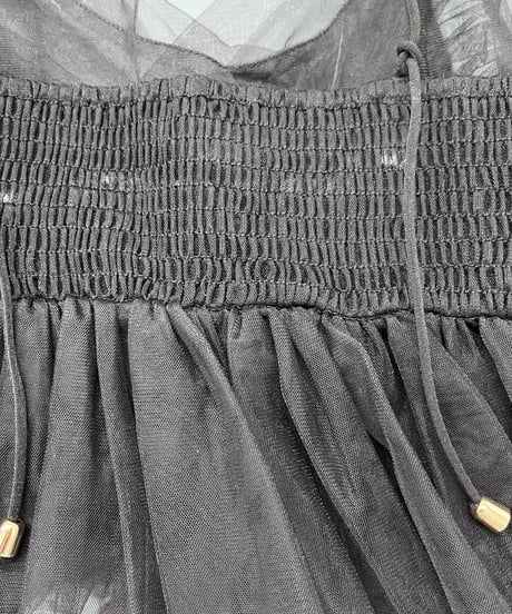 【R2501-MBT804】Mesh bustier（1740933）