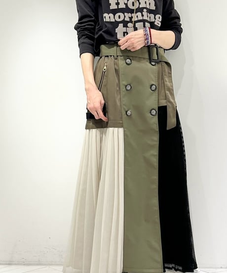【R2501-TPS783】Military skirt (1740898)
