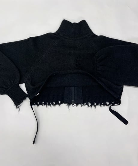 【R2503-NBL893】 2-way knit bolero（1741010）