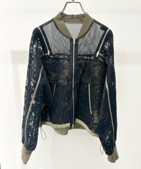 【R2601-RRB920】 Lace Blouson（1741048）