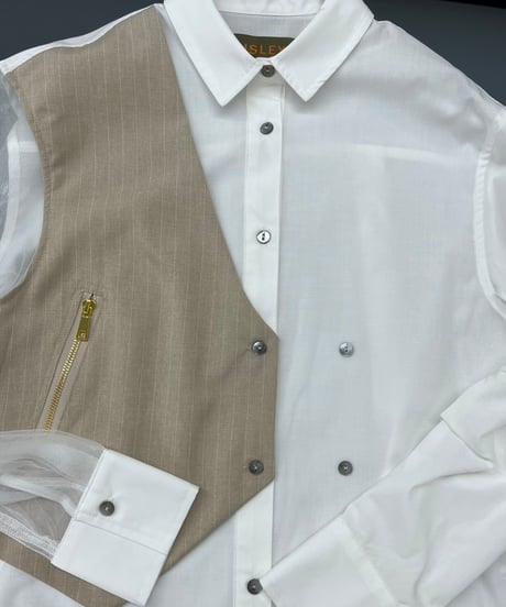 【R2501-BSH761】Shirt with vest (1740876)