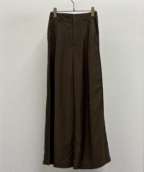 【R2501-SMP840】Side mesh wide pants（1740944）