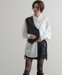 【R2403-BSH674】Shirts with vest (1740806)