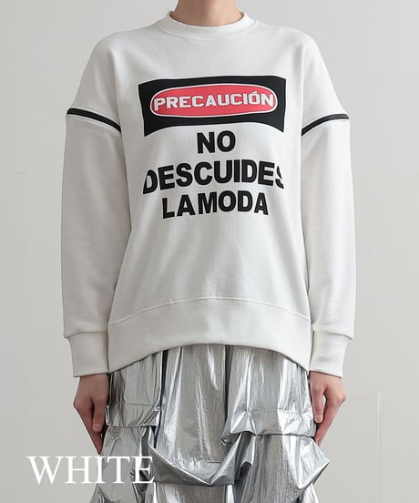【R2403-ZSW691】Shoulder zip sweat (1740812)