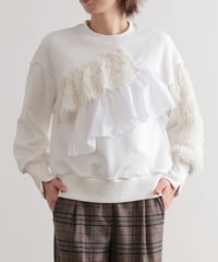 【R2403-FFS729】Sweat with frills (1740842)