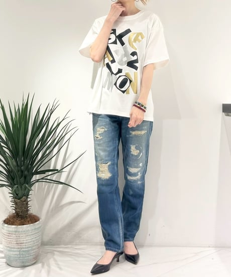 【R2601-LCS937】 Logo t-shirt (1741063）