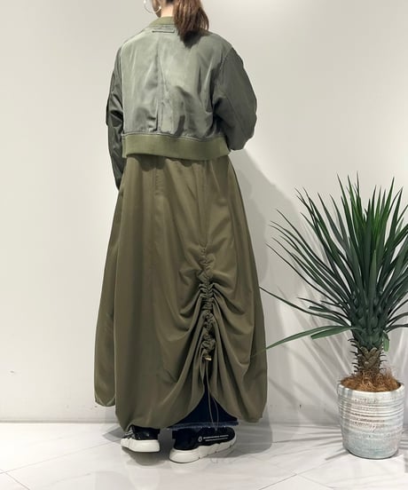 【R2501-ETC755】Short trench ensemble coat (1740873)