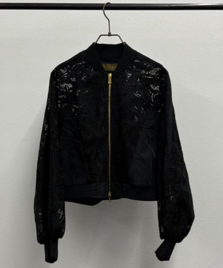【R2501-RBZ802】２way lace blouson (1740919)