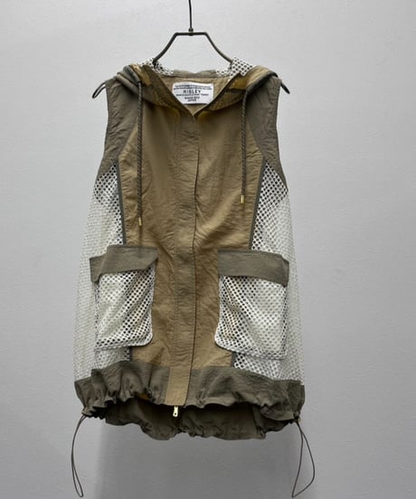 【R2601-FCV946】 Hooded tunic vest (1741051)