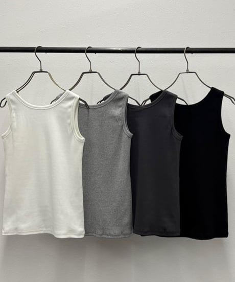 【R2501-RTP803】Ribbed tank top（1740932）
