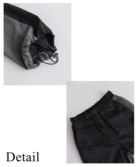【R2403-BCP670】Bicolor cargo pants (1740830)