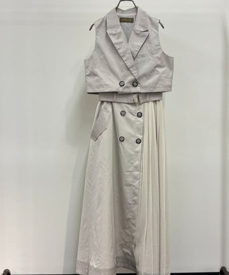 【R2501-EOP781】Tailored gilet ensemble (1740895)