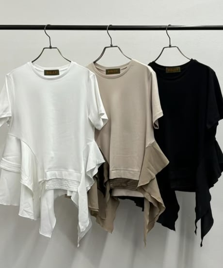 【R2501-FCS813】Frill cut and sew（1740930）