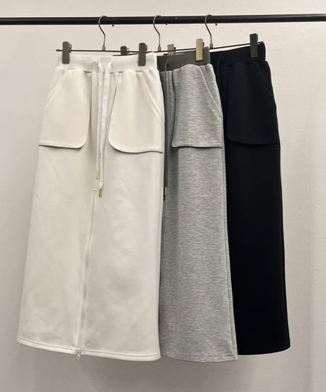【R2501-BFS748】Ribbed skirt (1740881)