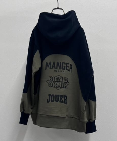 【R2503-BLF902】 Back logo hoodie（1740999）