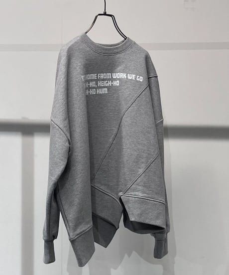 【R2501-BSW820】Asymmetry sweat (1740908)