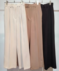 【R2401-TWP594】Tuck wide pants (1740727)