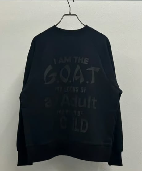 【R2501-LSW800】Back logo sweatshirt (1740914)