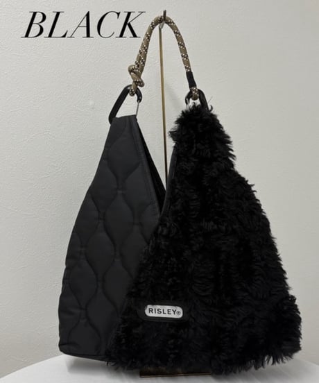【R2503-FQB40】Triangle fur quilt bag（1740980）