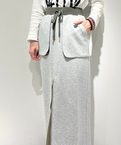 【R2501-BFS748】Ribbed skirt (1740881)