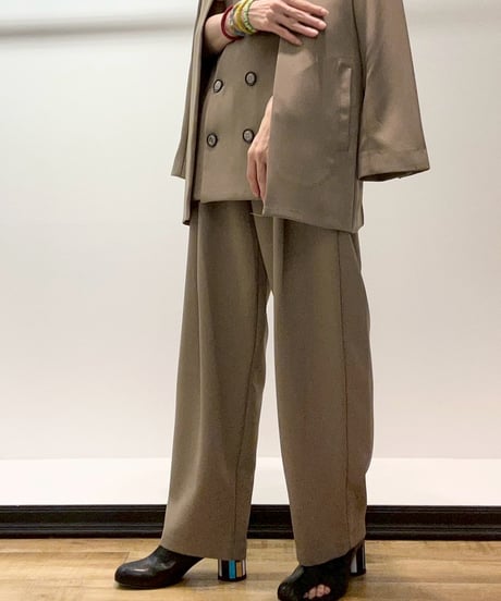 【R2503-CPT850】Unlined curvy pants（1740955）