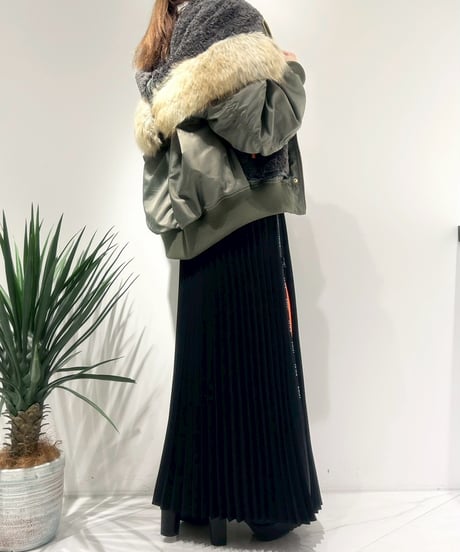 【R2503-BFM836】 Big hoodie MA-1（1680055）