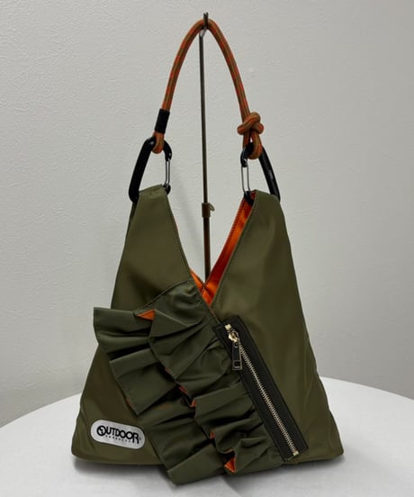【R2601-TFB37】 Triangle mini bag with frills（1740939）