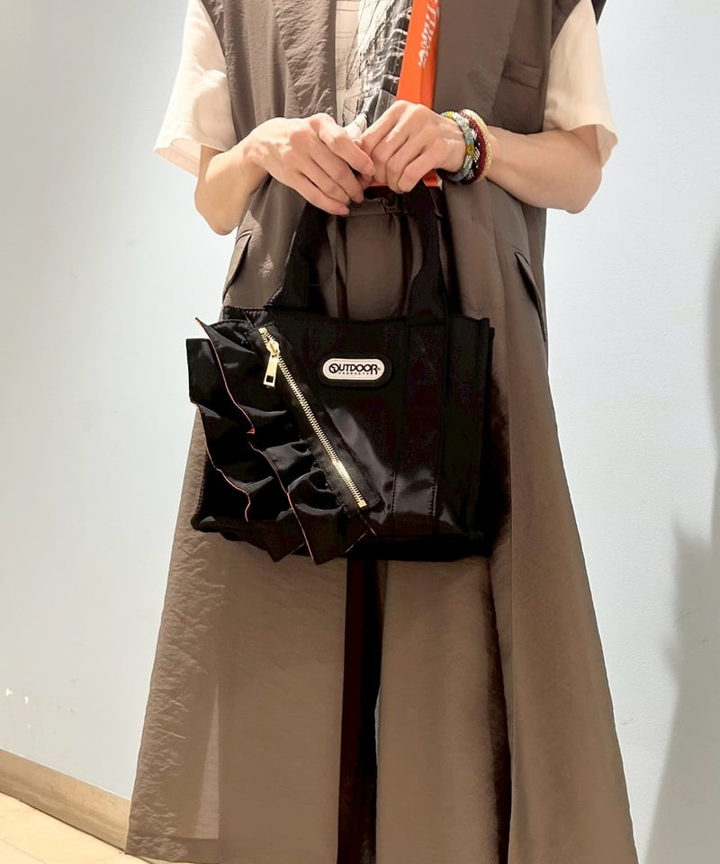 R2603-FTS61】 Small frill tote bag（1741109） | R