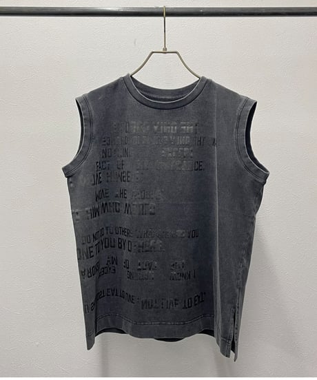 【R2601-RTP972】 Logo tank top (1741072）