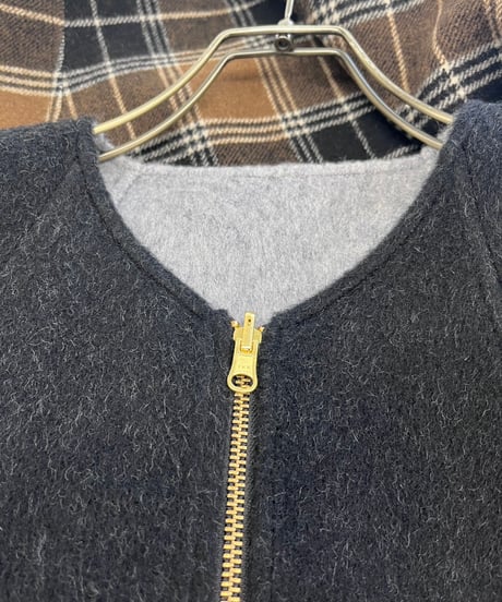 【R2503-RPO826】 Reversible wool poncho coat（1680046）