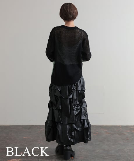 【R2403-MTS669】Metallic skirt (1740810)