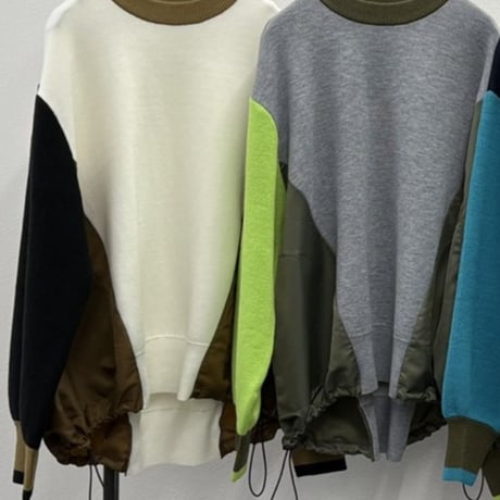 grench グレンチ　羊毛　一点物　リアルファー grench グレンチ羊毛一点物リアルファー