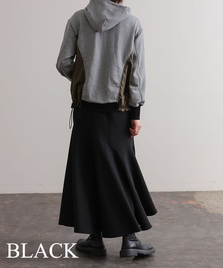 【R2403-RSK744】 Wrapped skirt (1740864)