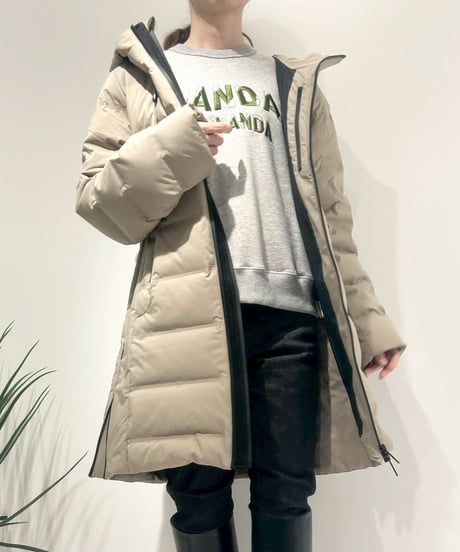 【R2403-LDJ682】 Long seamless down jacket (1680037）