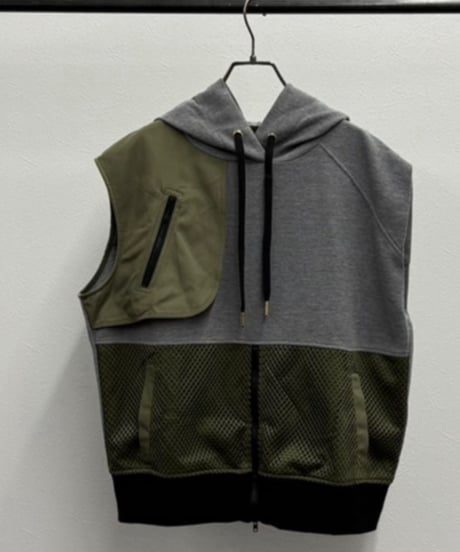 【R2501-MFC793】Military hoodie cut and sew (1740918)