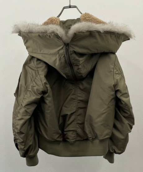 【R2503-BFM836】 Big hoodie MA-1（1680055）