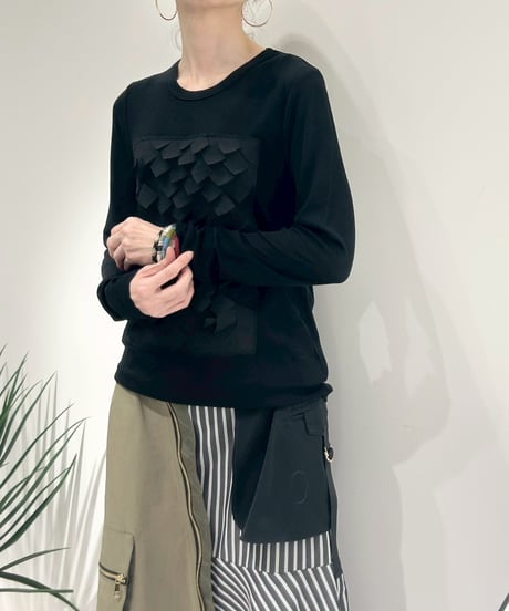 【R2601-FCS945】 Fringe top（1741054）