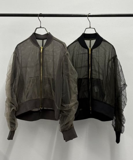 【R2501-RBZ807】Reversible mesh blouson (1740920)