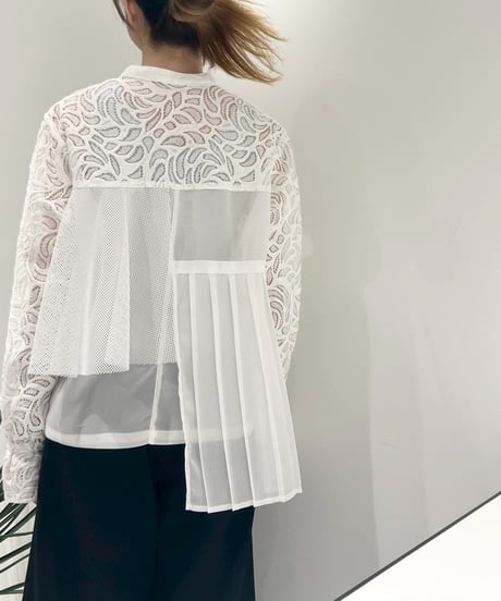【R2601-TBL949】 Tiered lace blouse（1741055）
