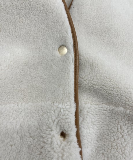 【R2303-RBC528】Reversible boa coat (1680027)