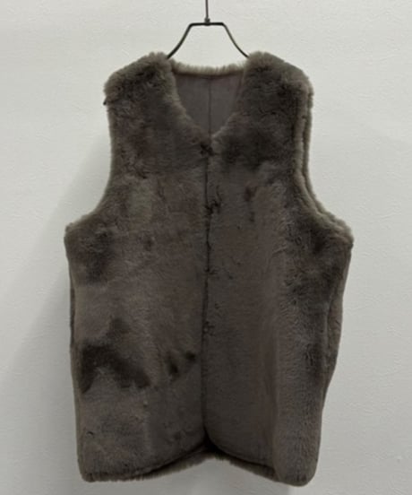 【R2503-RFV837】Faux rabbit fur vest（1680050）