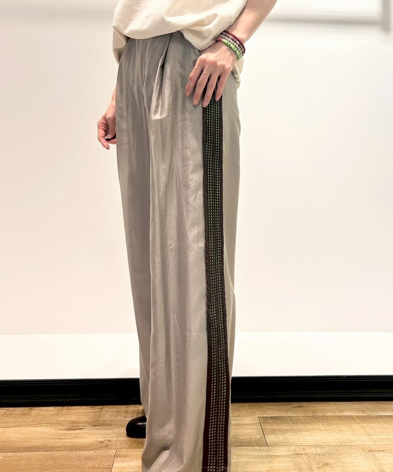 R2501-SMP840】Side mesh wide pants（1740944） | R