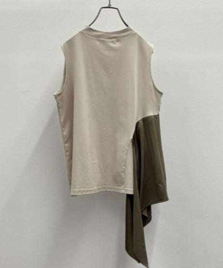 【R2501-FHC814】Frill high neck cut and sew（1740931）