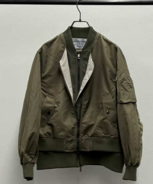 yu-a-yu RISLEY 　リズレー【R2403-DMA679】 R2403-DMA679】Shoulder MA-1 (1740797) | RISLEY