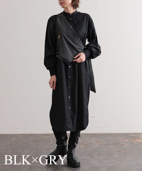 【R2403-VOP741】Dress with vest (1740848)