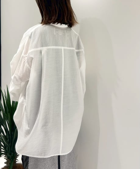 【R2601-SOS1066】 Slit sleeve shirt（1741147）