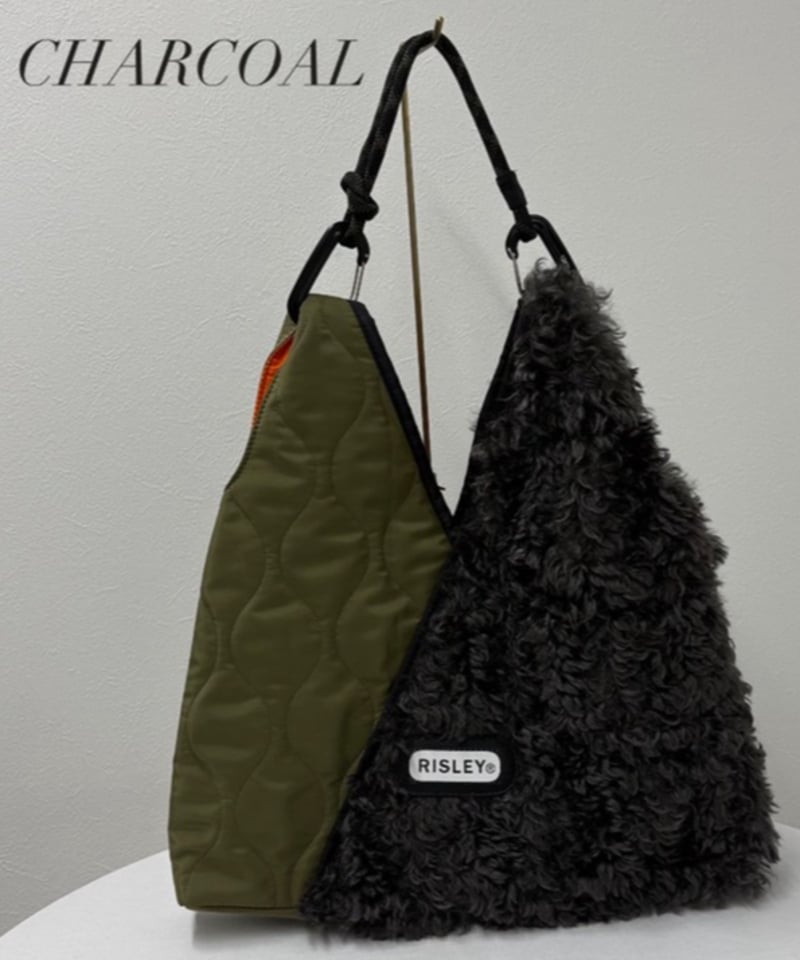 RISLEY リズレー Triangle fur bag RISLEY x OUTDOOR 】 リズレー リズレイ アウトドア コラボ