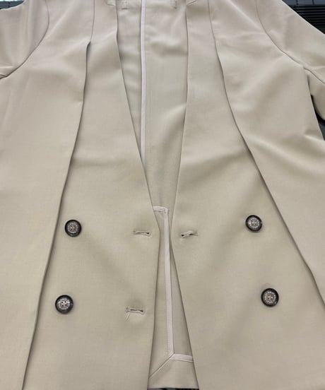 【R2503-MJK848】Unlined shoulder jacket（1740953）